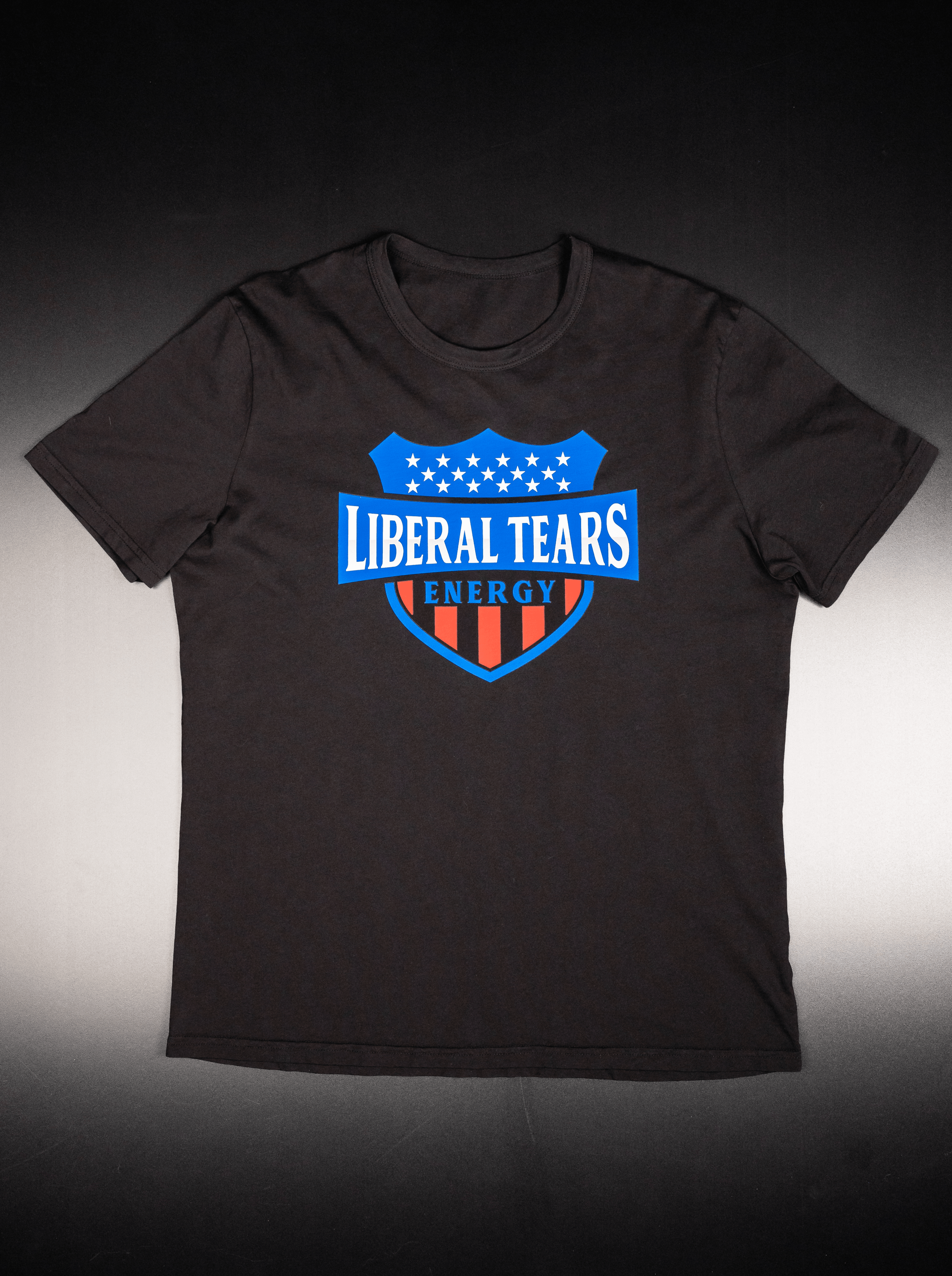 Liberal Tears T-shirt - Shield Black - Liberal Tears Energy