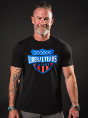 Liberal Tears T-shirt - Shield Black - Liberal Tears Energy