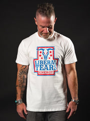 Liberal Tears T-shirt - Bison White - Liberal Tears Energy