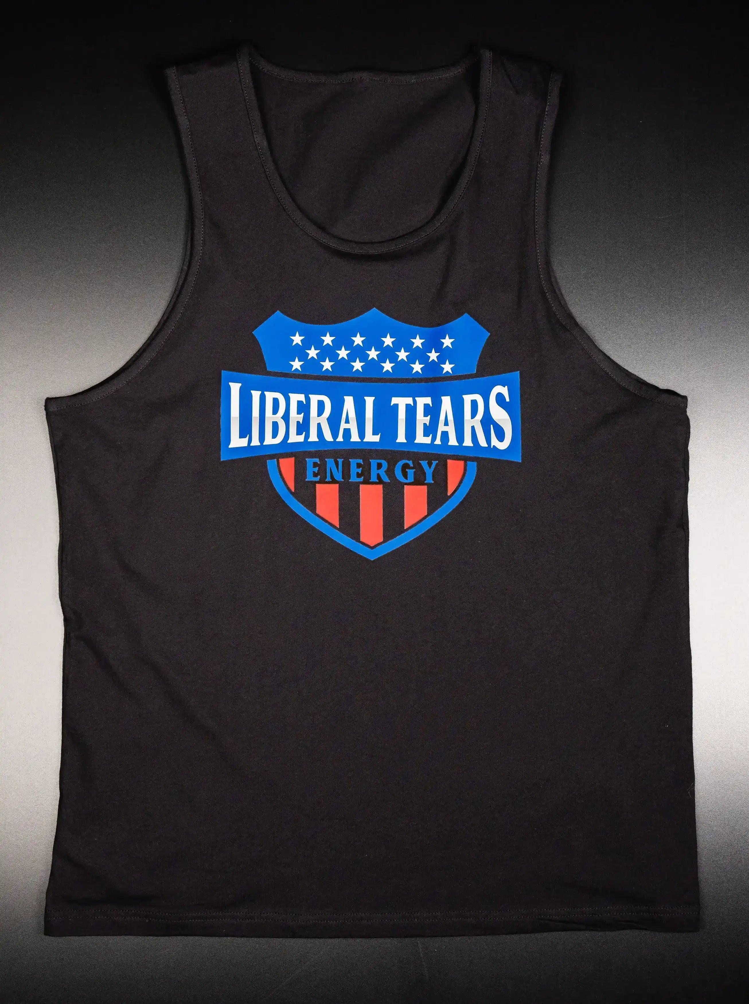 Liberal Tears Tank Top - Shield Black - Liberal Tears Energy